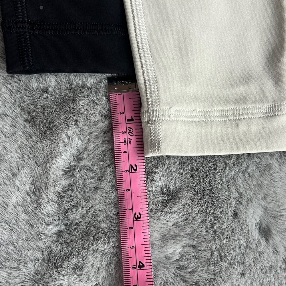 Lululemon Black Leggings (note: professionally hemmed shorter!) - Picture 6 of 8